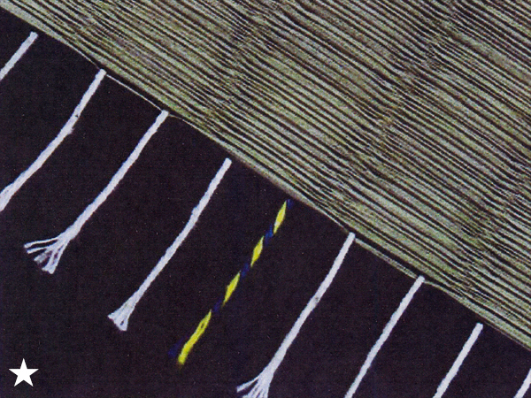 綿糸を使用した畳表